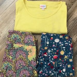 LuLaRoe Irma and Leggings Set